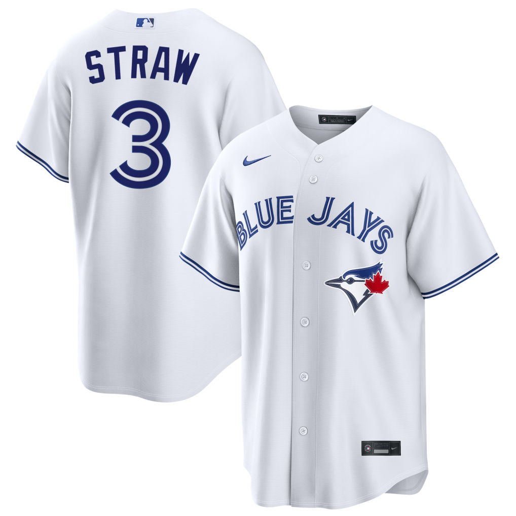 Myles Straw Toronto Blue Jays 2026 Home Jersey - White