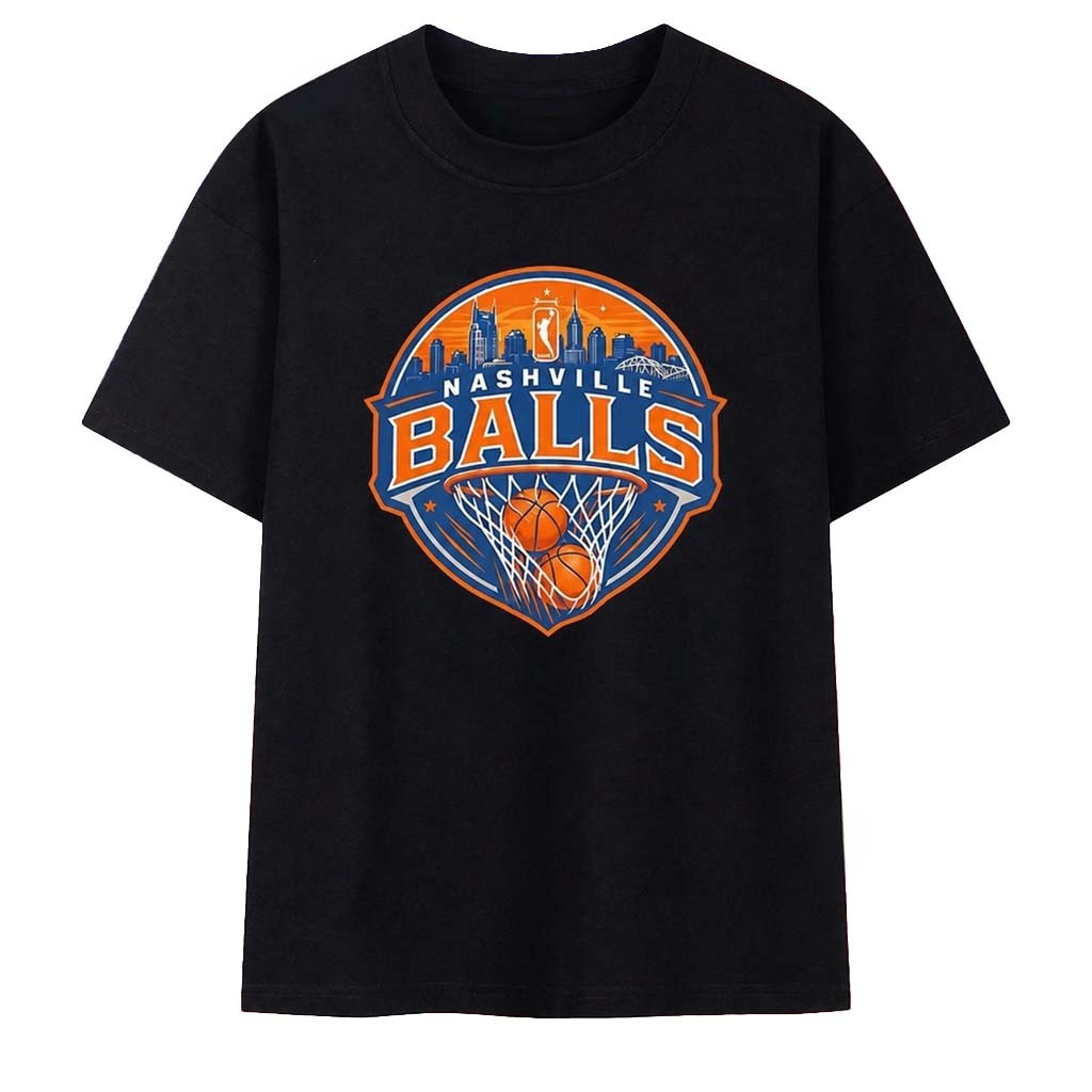 Nashville Balls WNBA Logo T-Shirt Nashville Balls Merch Gift for Basketball Lovers