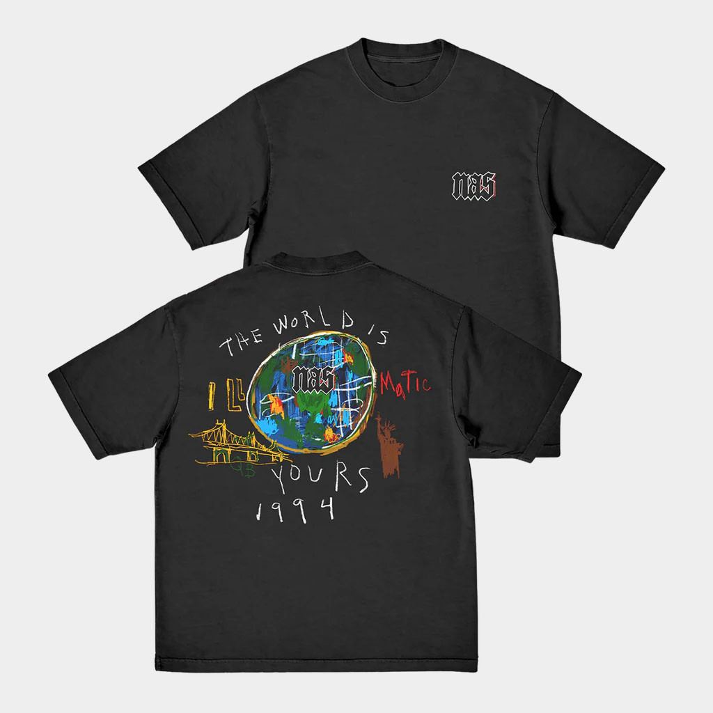 Nasir Jones Merch 30 Years Of Illmatic Black T-Shirt Best Gift For Rapper Fans