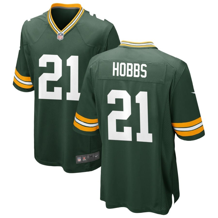 Nate Hobbs Green Bay Packers 2025 Game Jersey - Green