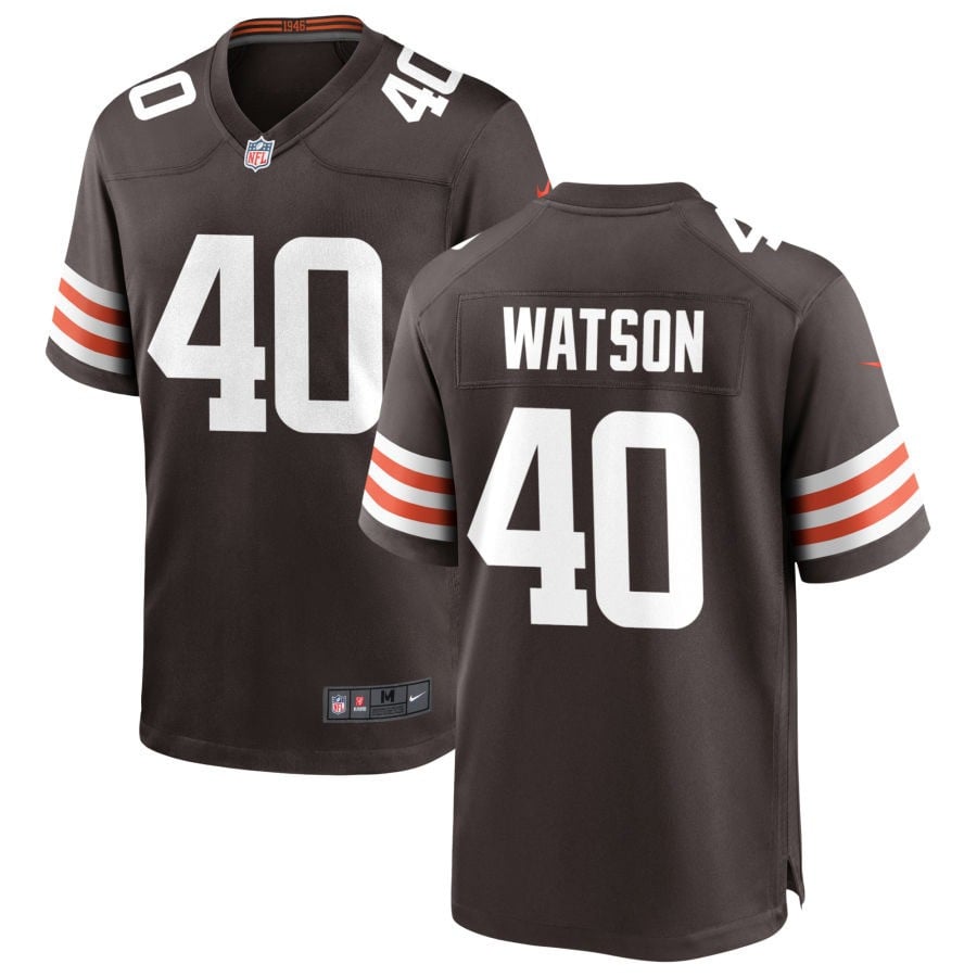 Nathaniel Watson Cleveland Browns 2025 Game Jersey - Brown