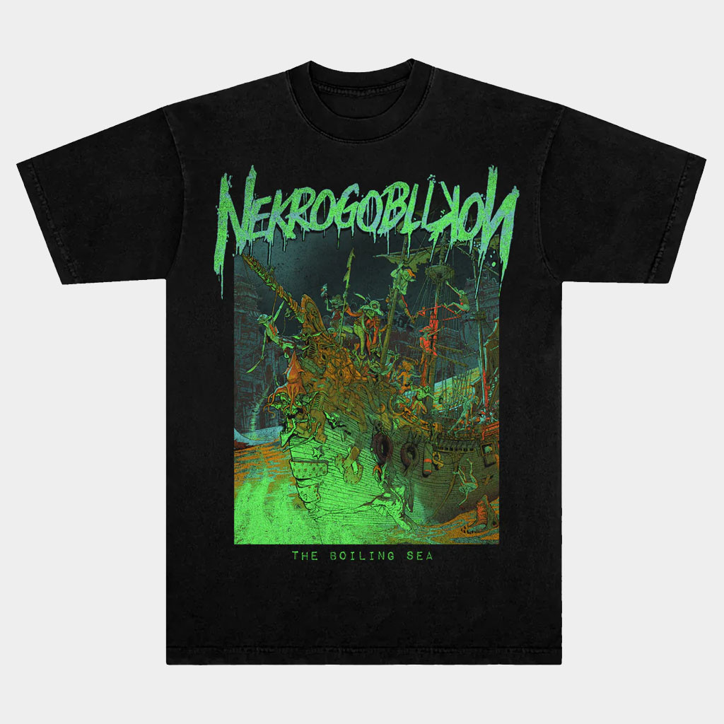 Nekrogoblikon Merch 2026 The Boiling Sea T-Shirt Nekrogoblikon Shirt Gift Ideas For Boyfriend