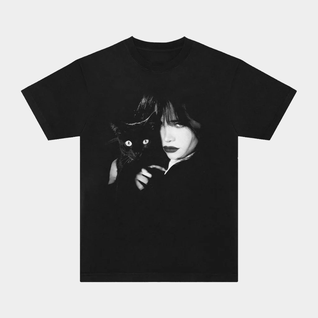 Nessa Barrett Merch 2026 Black Cat T-Shirt Nessa Barrett Shirt Gift For Music Lovers