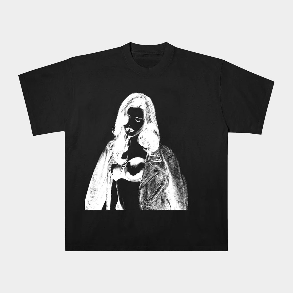 Nessa Barrett Merch 2026 Photo Negative T-Shirt Black Gift Ideas For Music Lovers