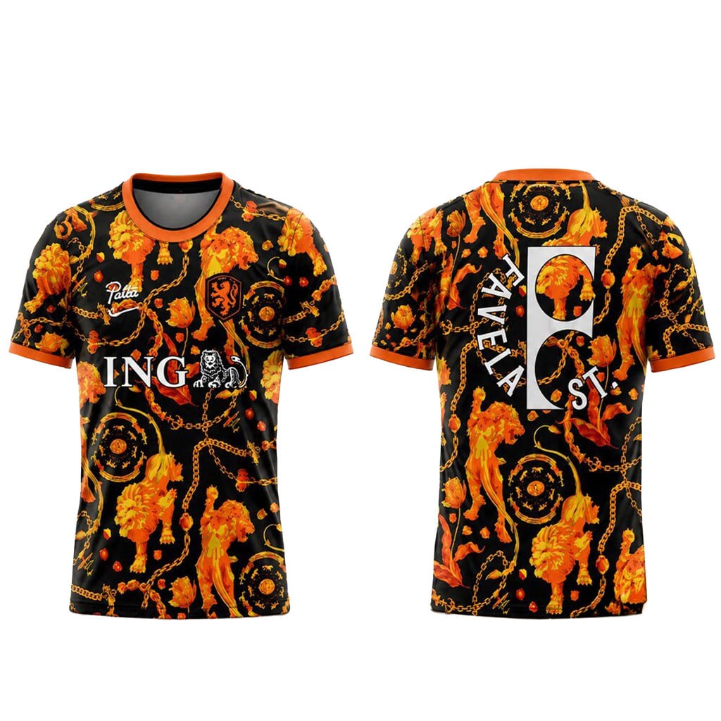 Netherlands Patta World Cup 2026 National Team T-Shirt Best Father's Day Gifts For Dad