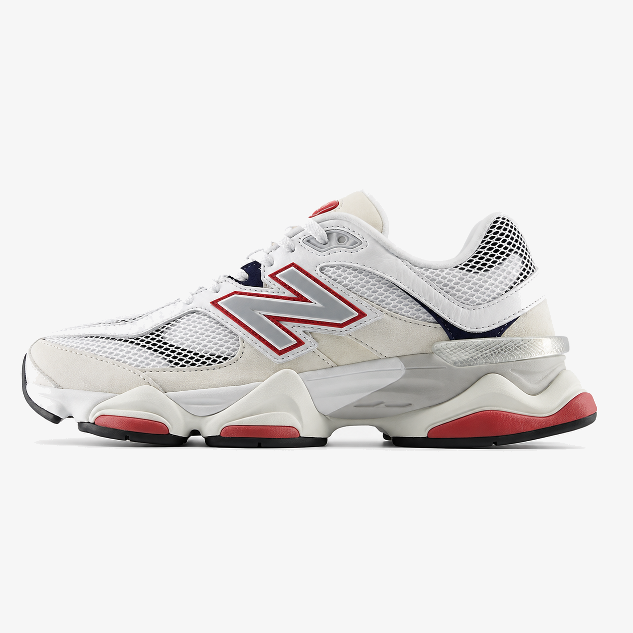New Balance 9060 'White Shadow Red'