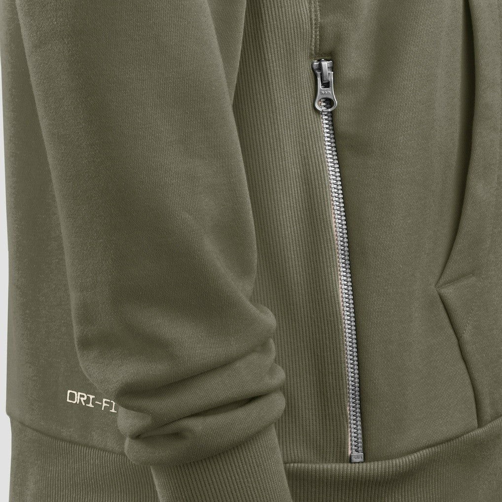 New England Patriots 2025 Salute to Service Sideline Standard Issue Dri-FIT Hoodie - Olive - Image 3