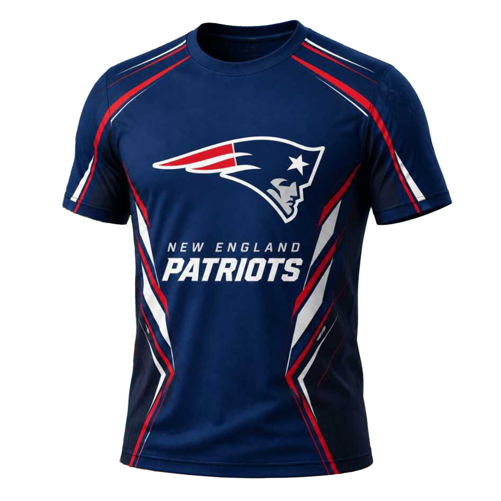New England Patriots Football Team Logo Athletic Shirt NE Patriots Merch Gift For Football Fan