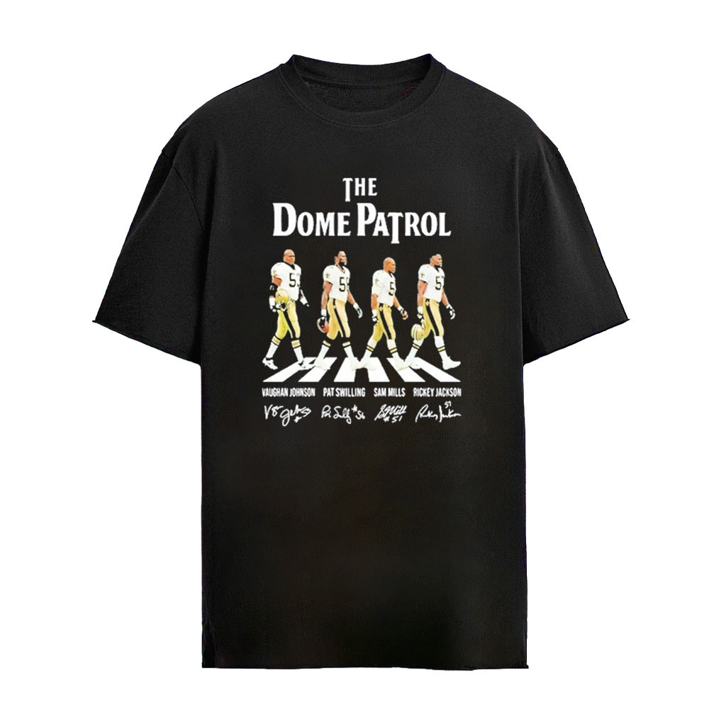 New Orleans Saints The Dome Patrol Abbey Road Shirt