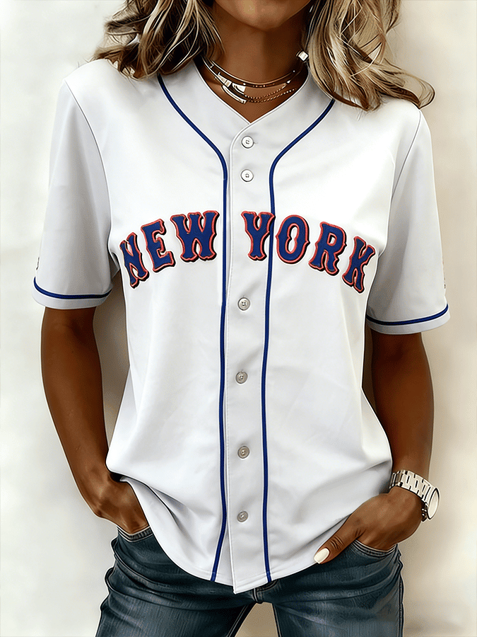 New York Baseball Jersey NY Yankees Merch Game Day Gifts For Baseball Enthusiast