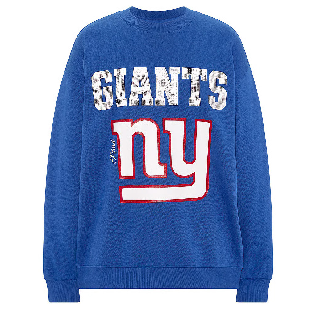 New York Giants Campus Sweatshirt Victoria Secret NFL Merch 2026 Football Fan Apparel