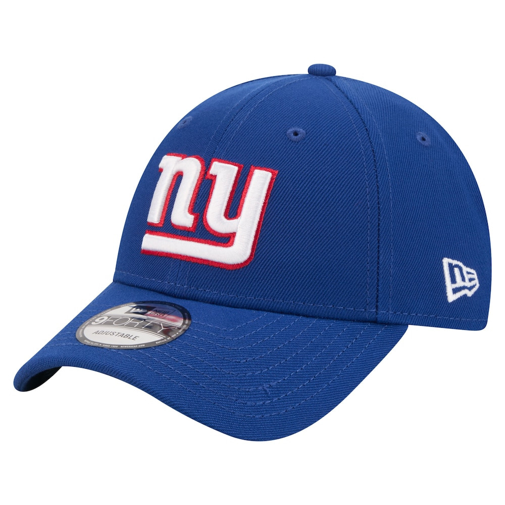 New York Giants Merch - Men's Royal Core Team 9FORTY Adjustable Hat - New Era - Great Football Gifts