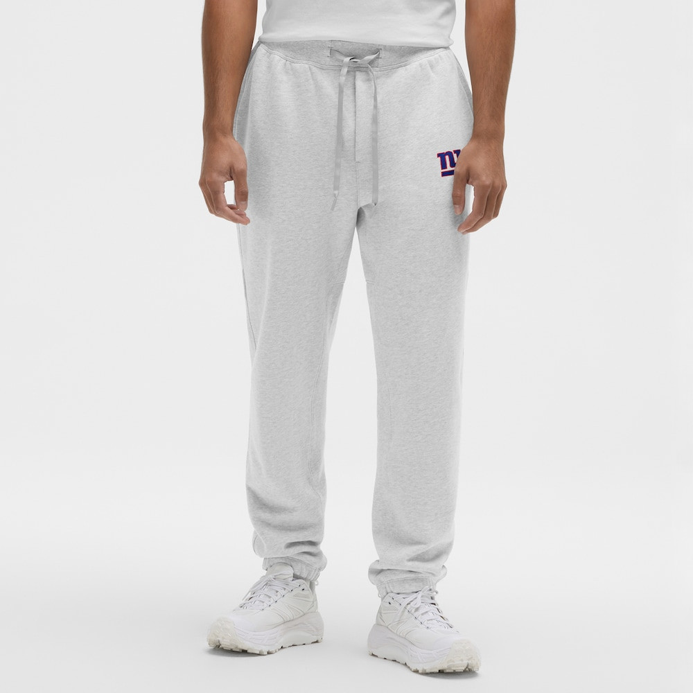 New York Giants Merch - Men's Steady State Jogger, Heathered Silver Drop - lululemon - Best Gift For A Football Lover