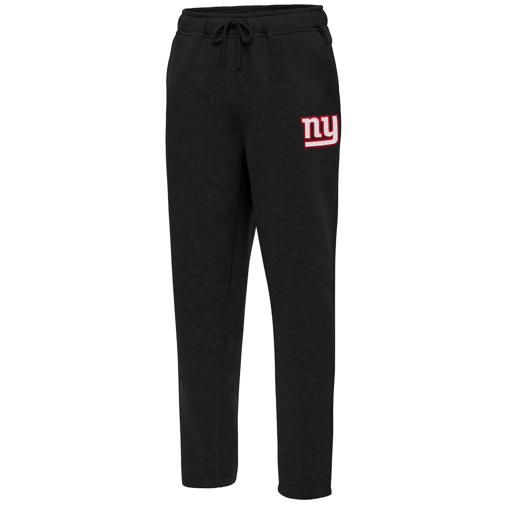 New York Giants Merch - Men's Victory Sweatpants, Black - Antigua - Birthday Gift For Football Lover