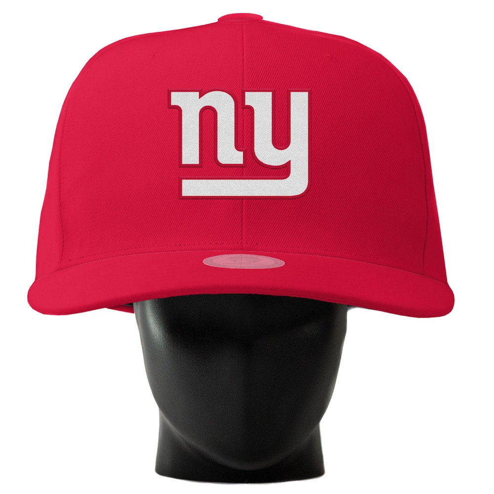 New York Giants Merch - Unisex Noggin Boss Oversized Hat, Red - Football Fan Gift Ideas