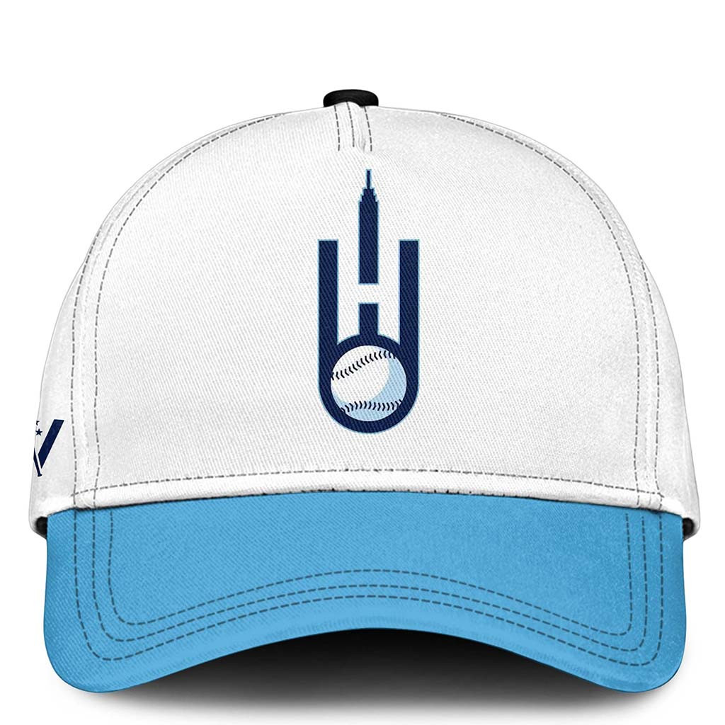New York Heights 2026 Hat Blue White Heights Merch Gifts For Baseball Lovers