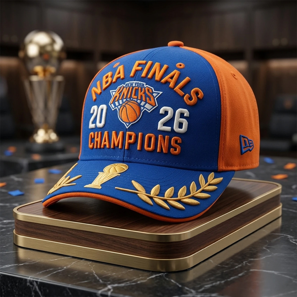 New York Knicks 2026 Finals Champions Basketball Hat NY Knicks Merch Present For Basketball Fan