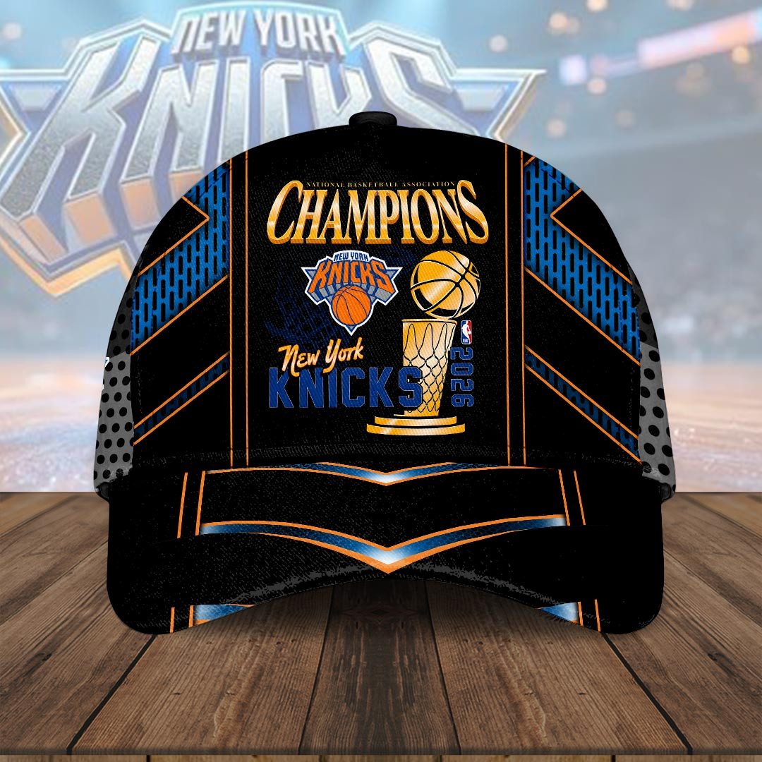New York Knicks 2026 Finals Champions Hat Knicks Championship Merch Gift For Basketball Fan