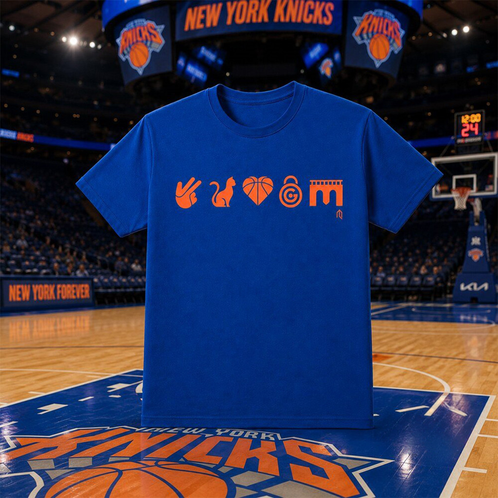 New York Knicks 5 Icons Shirt Knicks Merch Best Gifts For Basketball Lovers