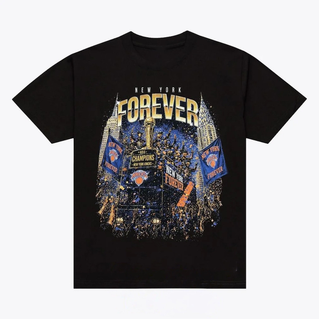 New York Knicks Black 2026 Finals Champions Parade T-Shirt NY Knicks Championship Merch