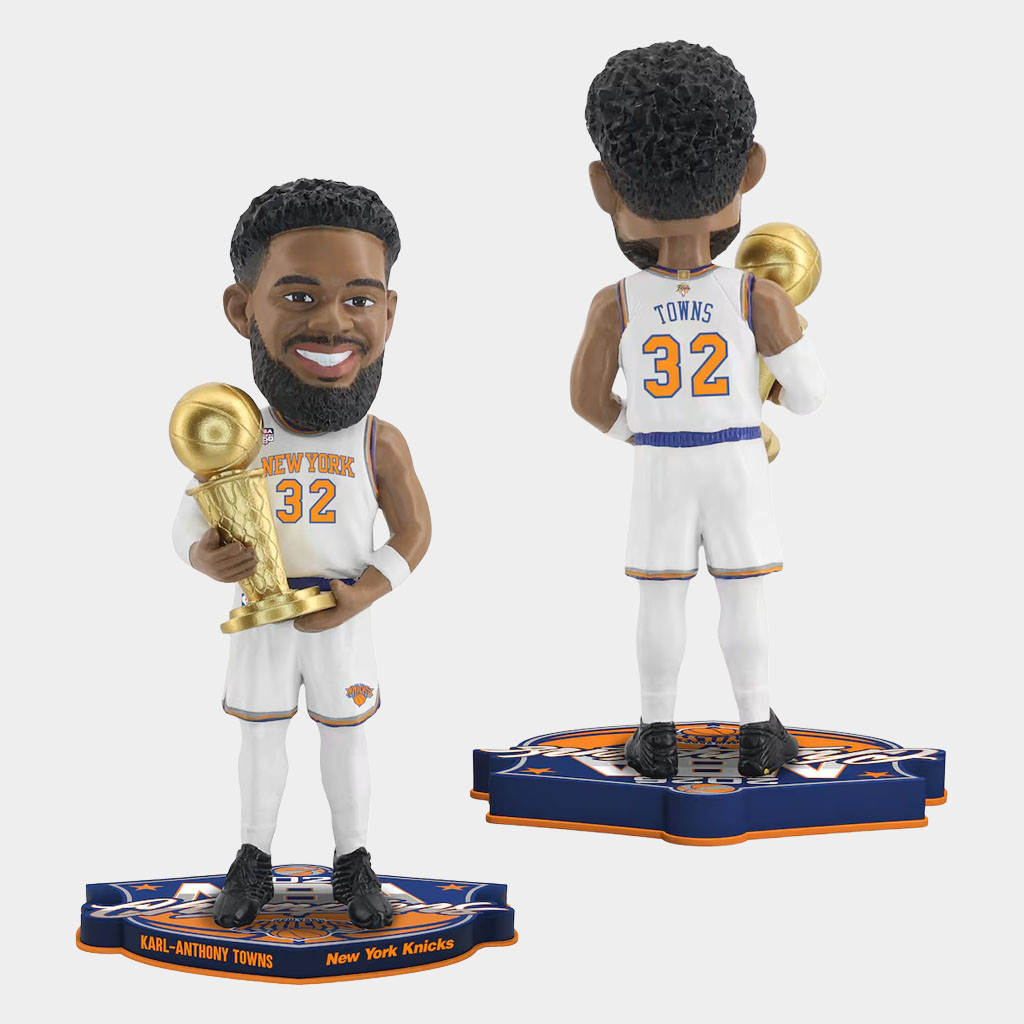 New York Knicks Champions Merch #32 Karl-Anthony Towns 2026 Knicks Finals Champions Funko Pop