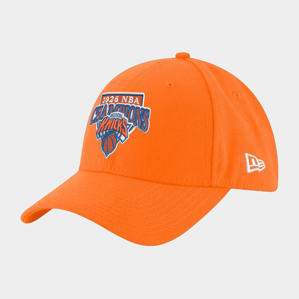New York Knicks Champions Merch Knicks 2026 Finals Champions Orange Hat Embroidered Best Gifts