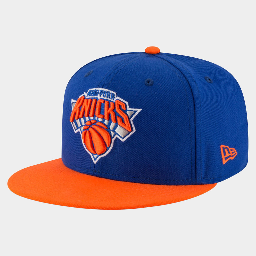 New York Knicks Champions Merch Knicks 2026 Finals Champions Two Tone Snapback Hat Embroidered - Image 2