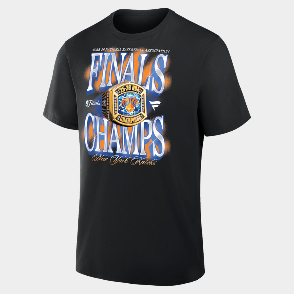 New York Knicks Champions Merch NY Knicks 2026 Finals Champions Ring T-Shirt Black Gift For Fan