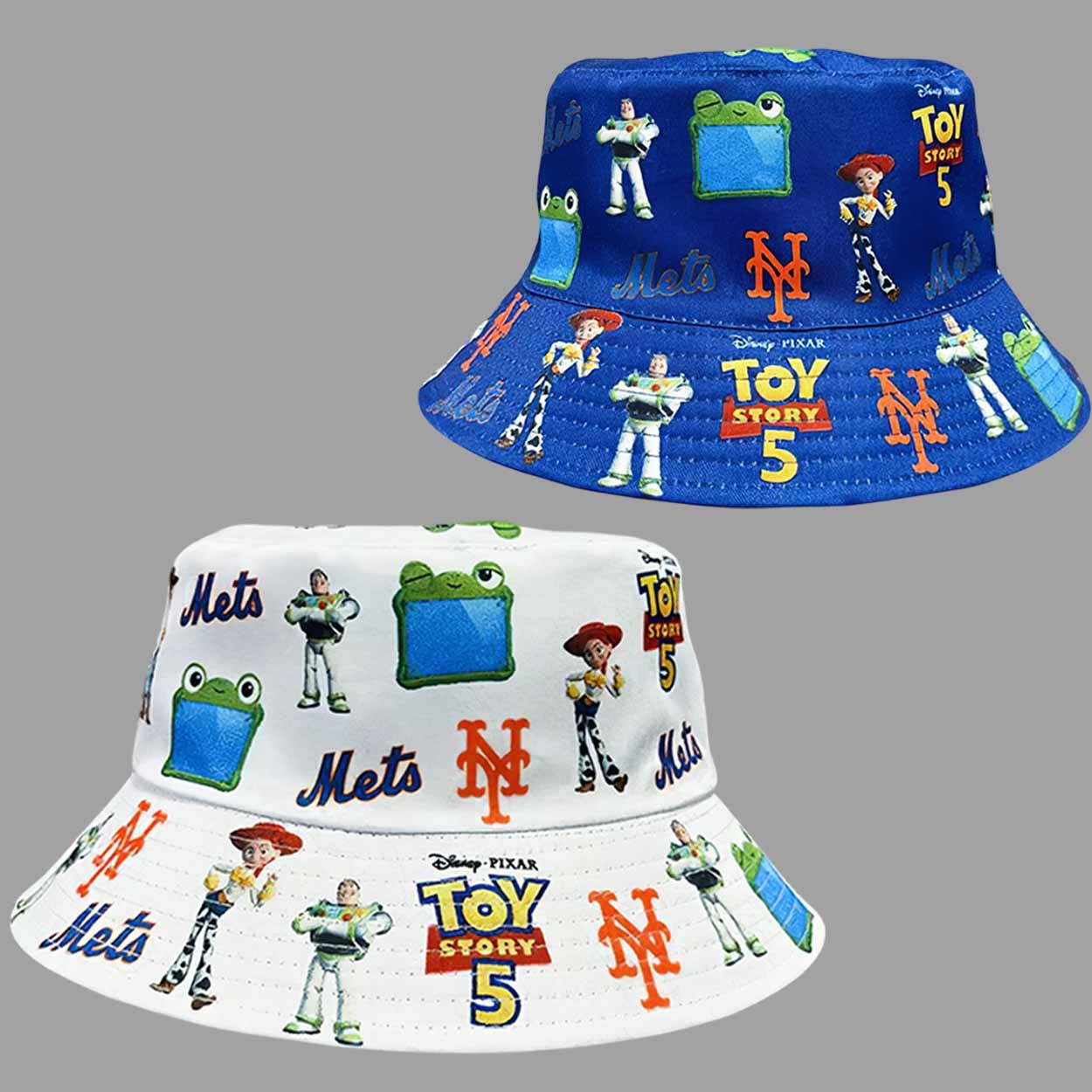 New York Mets Toy Story 5 Day Bucket Hat 2026 NY Mets Merch Birthday Gifts For Son