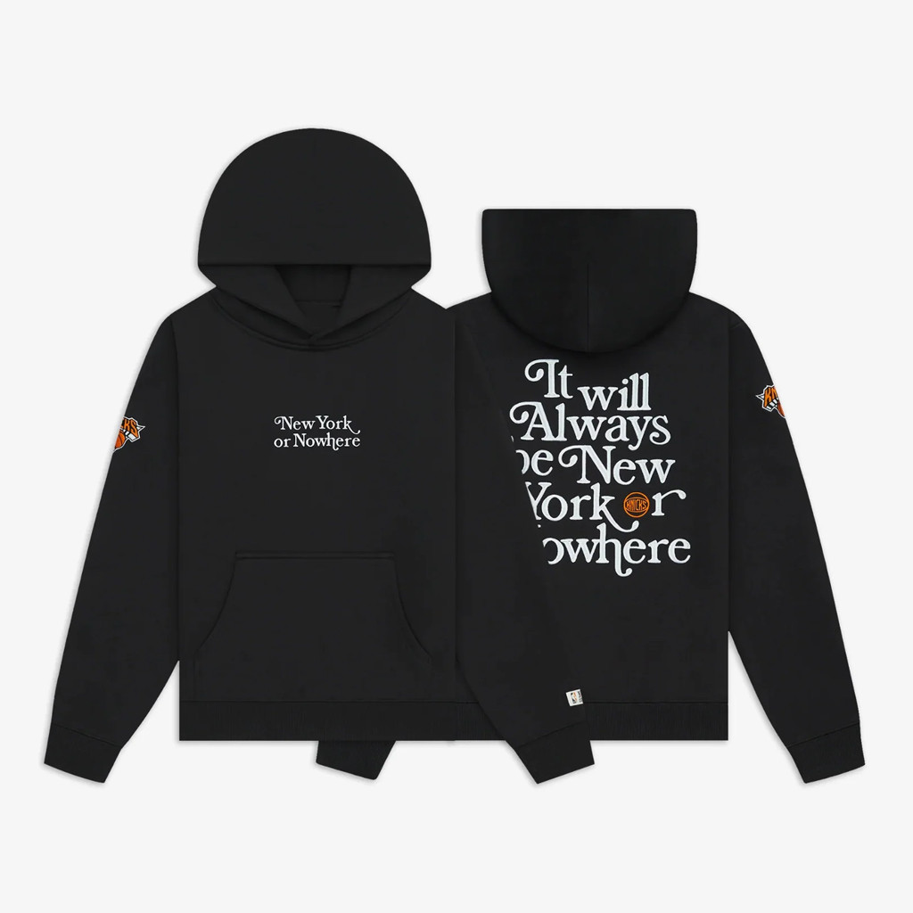 New York Or Nowhere Merch 2026 Knicks Motto Hoodie Black Basketball Fan Apparel Game Day Gifts