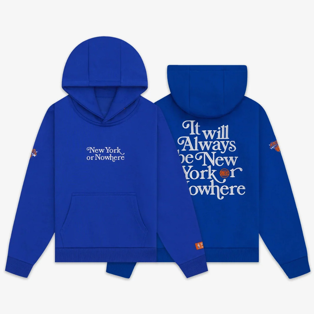 New York Or Nowhere Merch 2026 Knicks Motto Hoodie Good Gifts For Basketball Lovers
