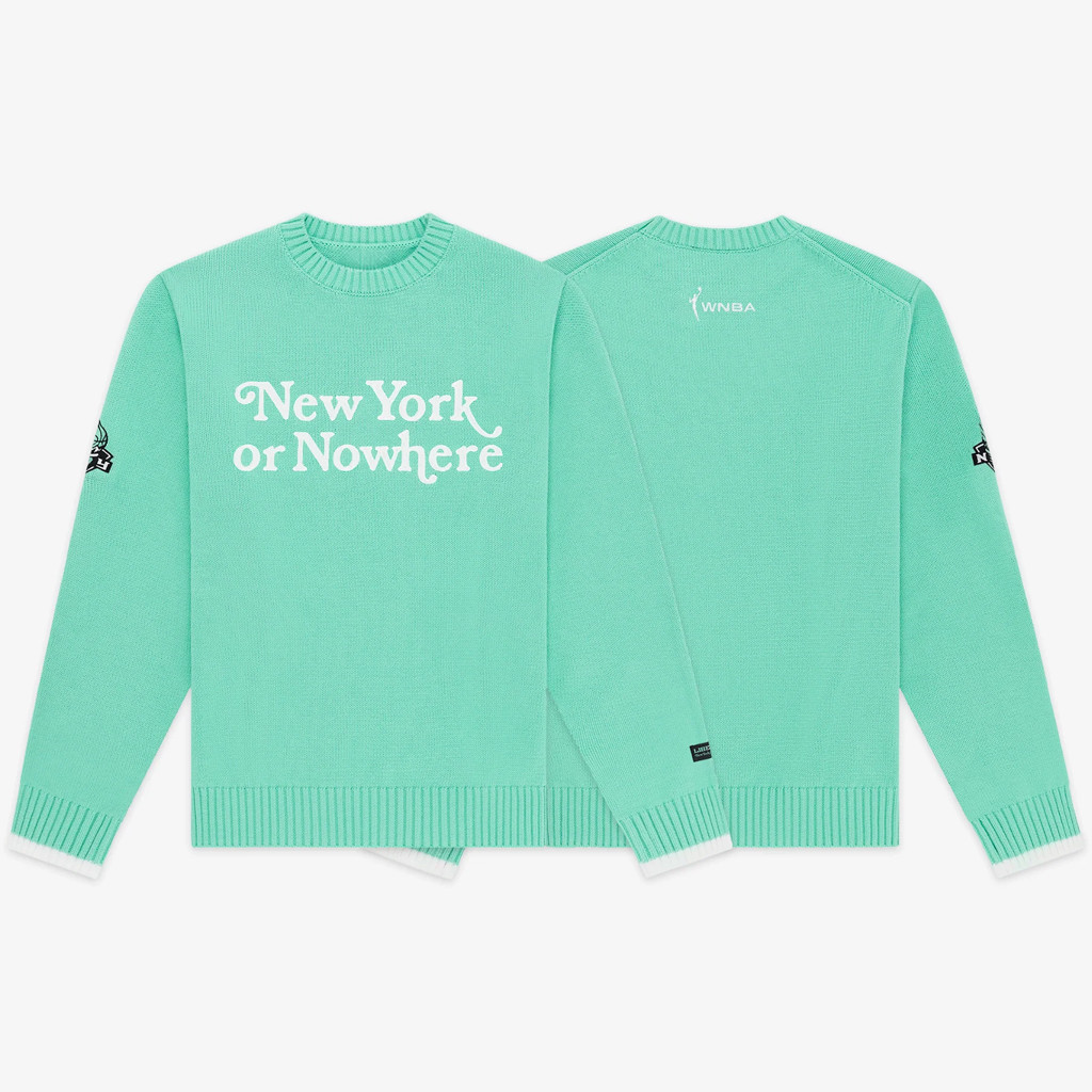 New York Or Nowhere Merch 2026 Liberty Motto Sweater NYON X Liberty Merch WNBA Fan Gifts