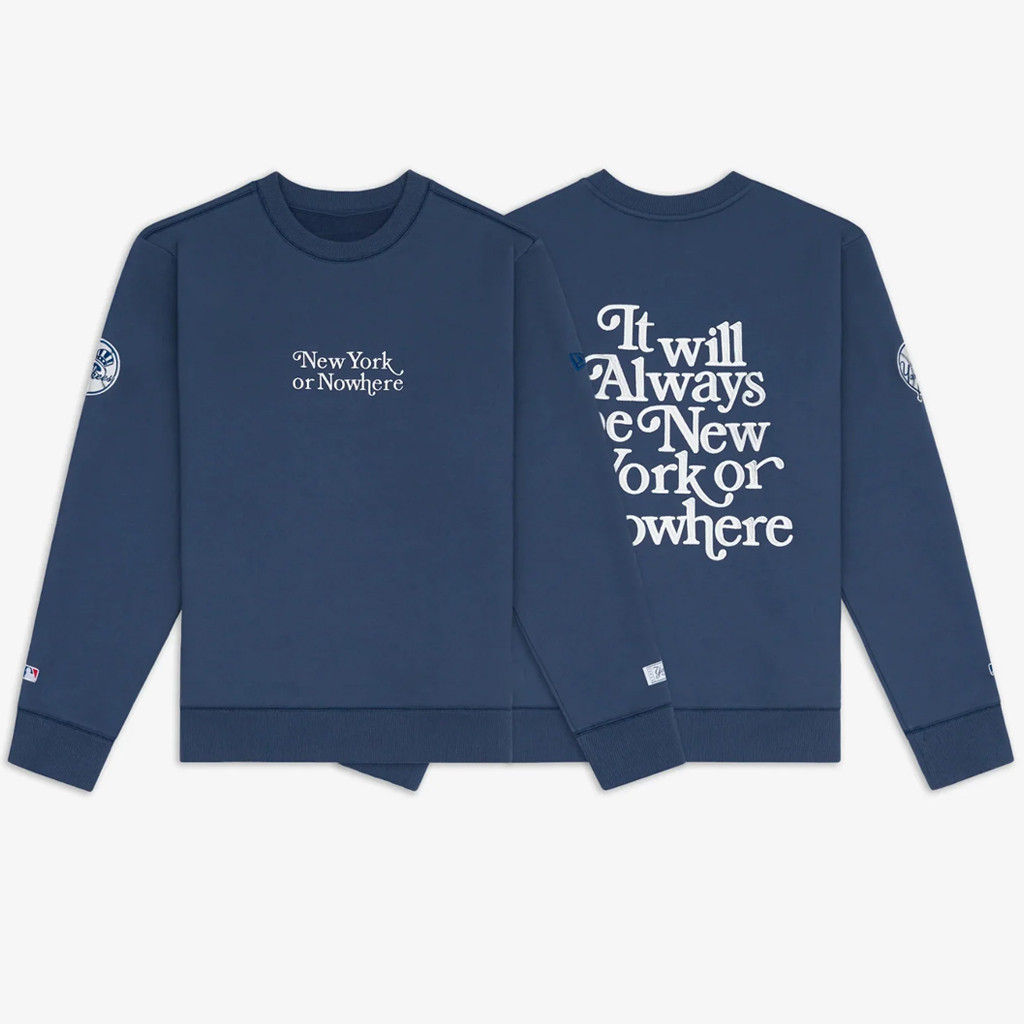 New York Or Nowhere Merch 2026 Yankees Motto Crewneck Sweatshirt Baseball Enthusiast Gifts
