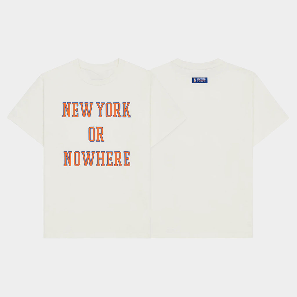 New York Or Nowhere Merch NYON X Knicks T-Shirt 2026 Father In Law Gifts Dad's Day