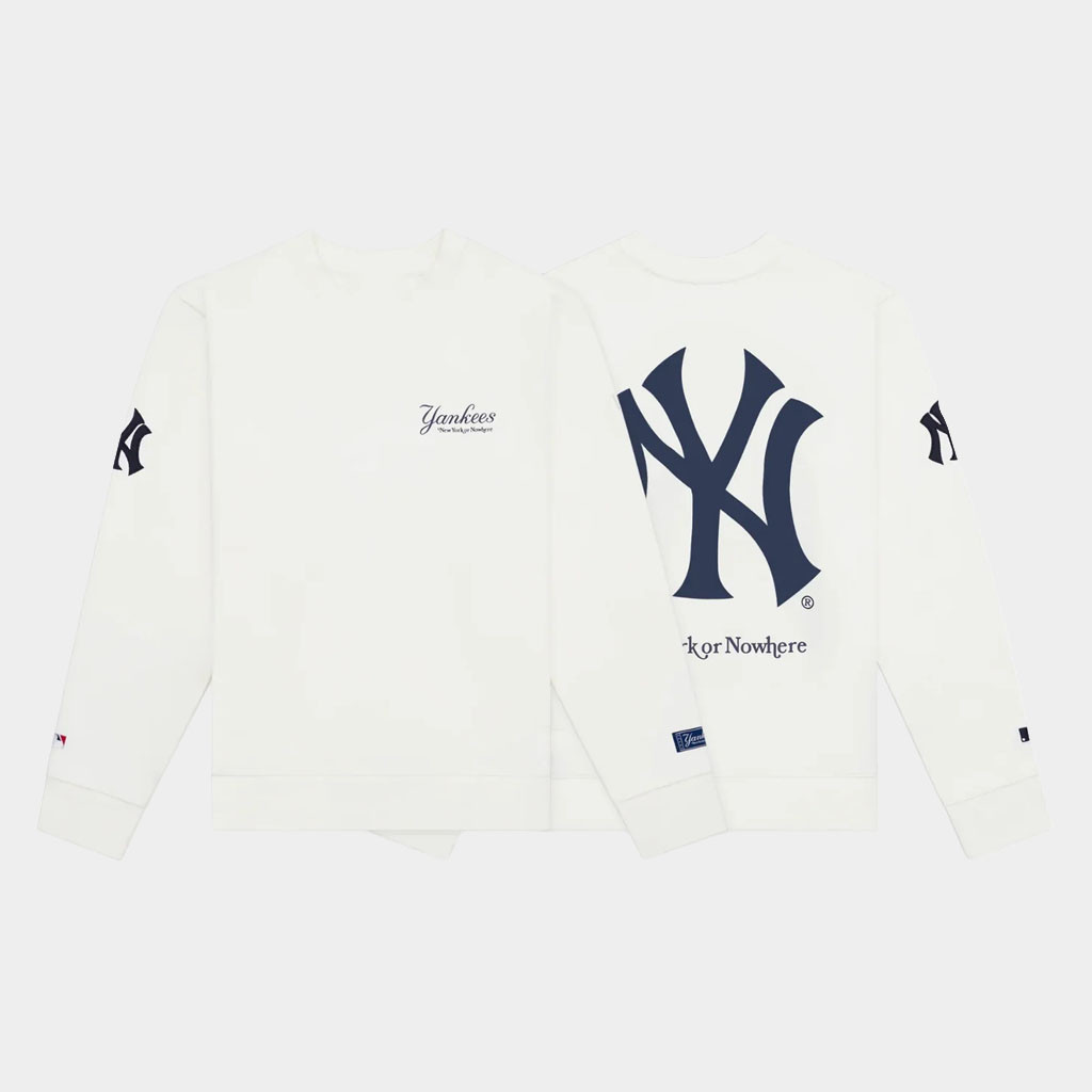 New York Or Nowhere Merch NYON X Yankees Southpaw Crewneck Sweatshirt Fathers Day Presents