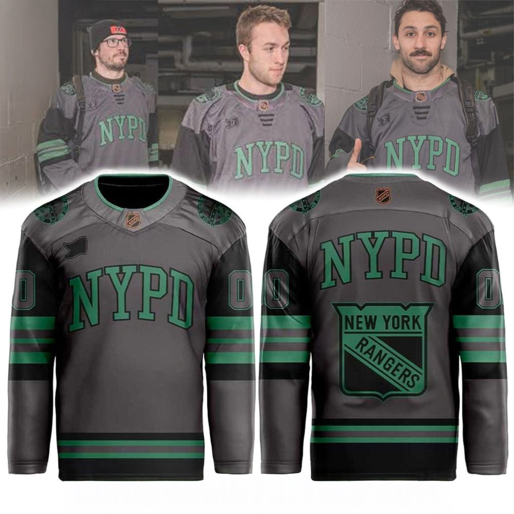 New York Rangers NYPD 2026 Jersey Rangers Merch Gift Ideas For Hockey Lovers