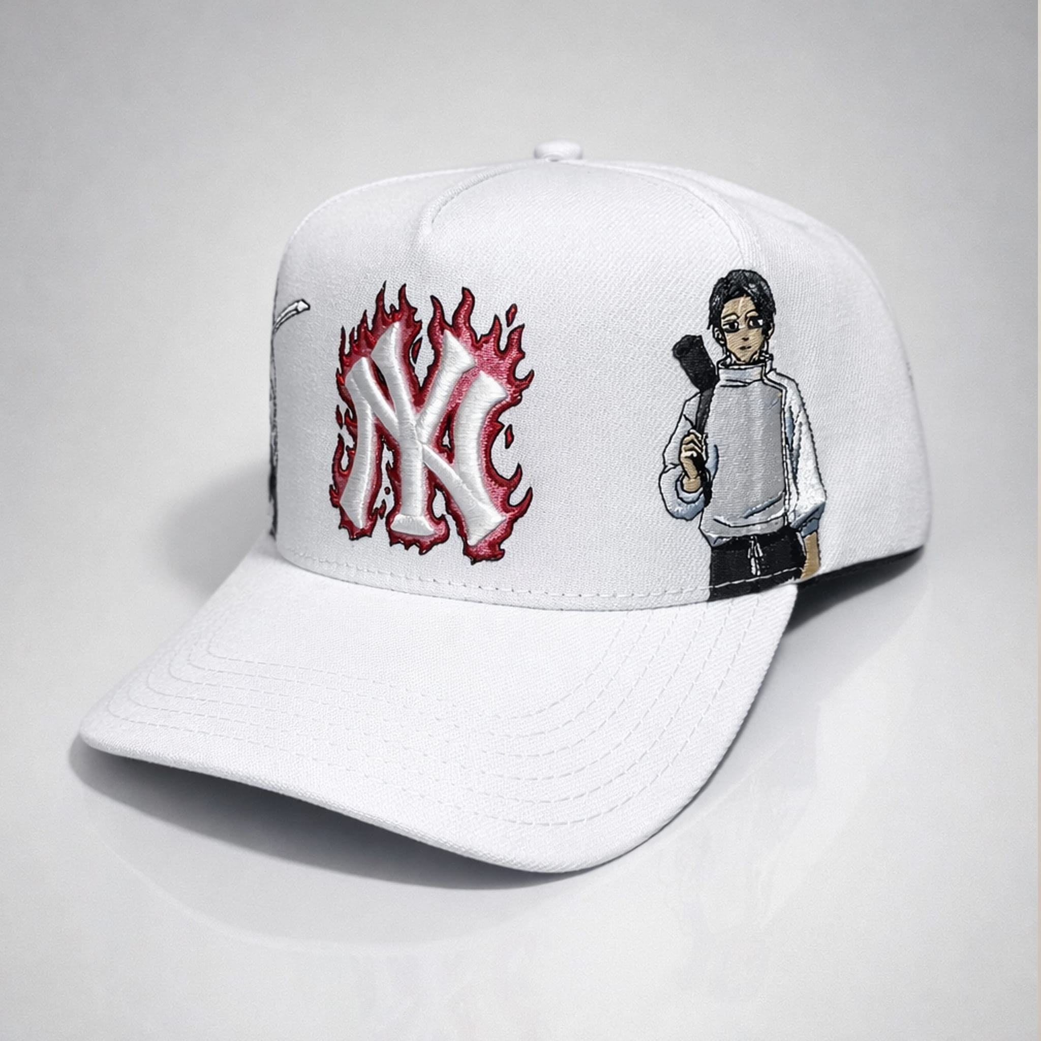 New York Yankees X Jujutsu Kaisen Okkotsu Hat 2026 NY Yankees Merch Present For Anime Fans