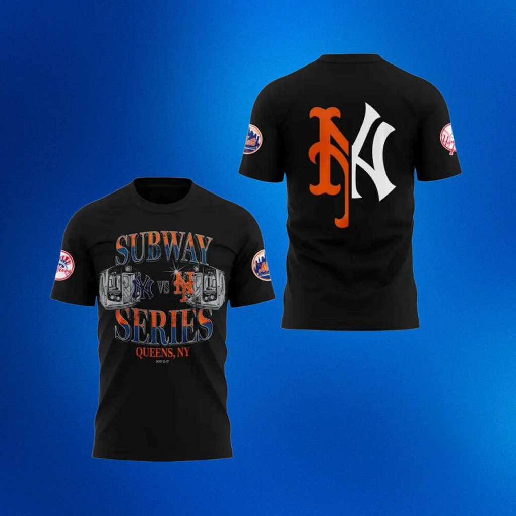 New York Yankees x New York Mets Subway Series 2026 Shirt Best Gifts For Baseball Fans
