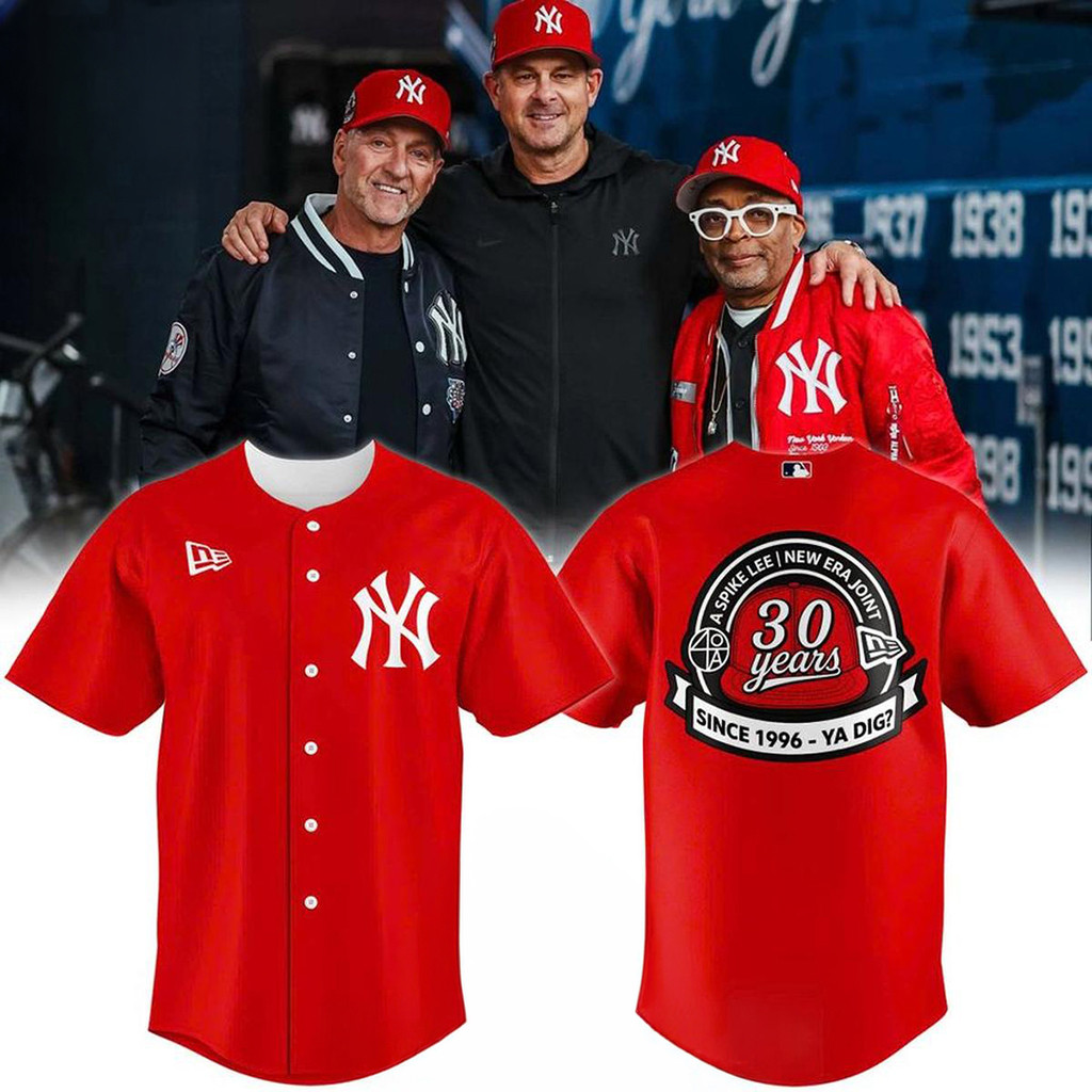 New York Yankees X Spike Lee 2026 Baseball Jersey NY Yankees Merch Present For Fans