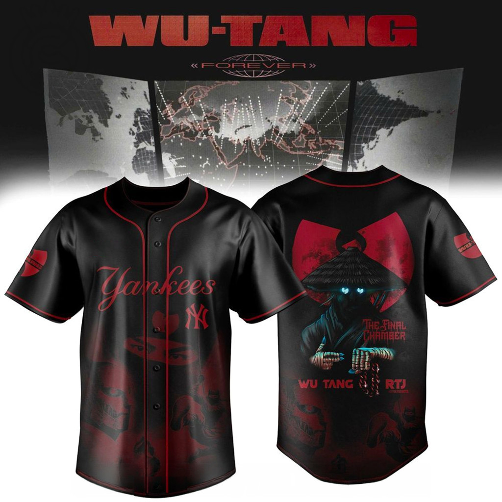 New York Yankees X Wu-Tang Forever The Final Chamber Jersey 2026 Yankees Merch Gifts For Fans