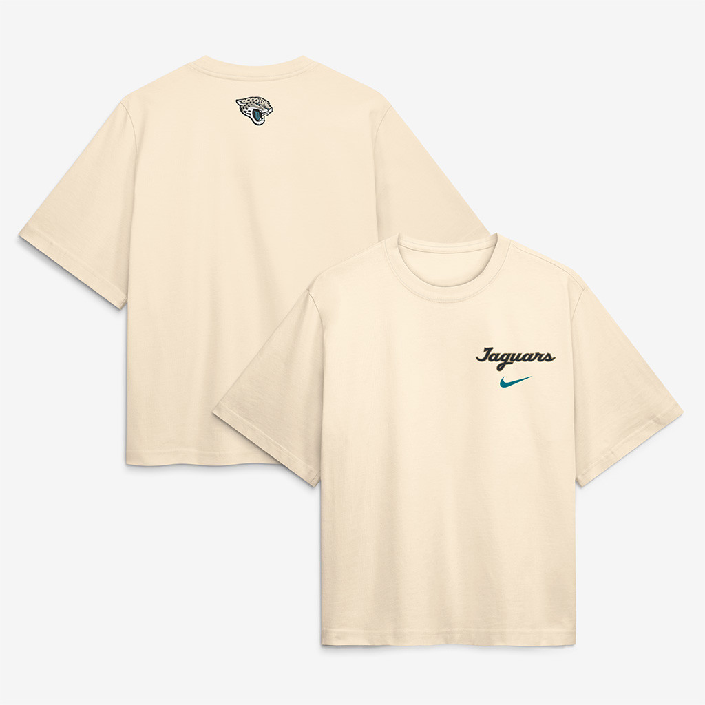 NFL Rivalries Merch Jacksonville Jaguars Natural Womens Tee Shirt 2026 Best Football Gift Ideas