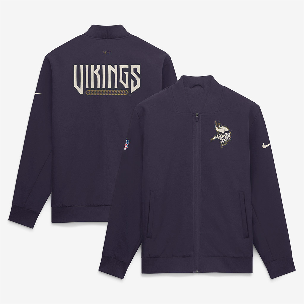 NFL Rivalries Merch Minnesota Vikings Purple Bomber Jacket 2026 Cool Football Gift Ideas