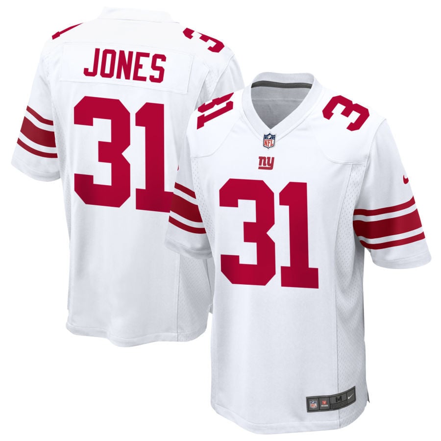 Nic Jones New York Giants 2025 Game Jersey - White