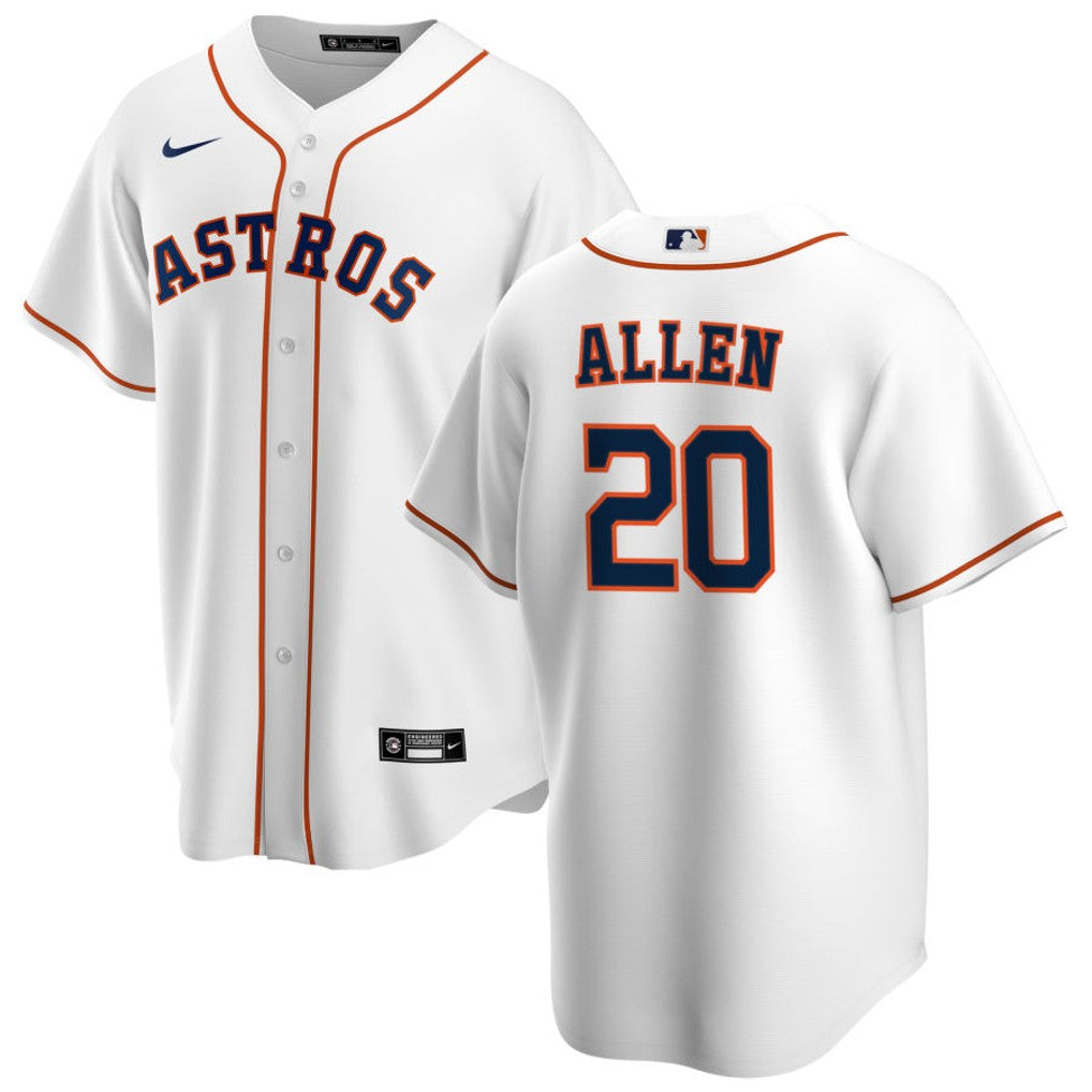 Nick Allen Houston Astros 2026 Home Jersey - White
