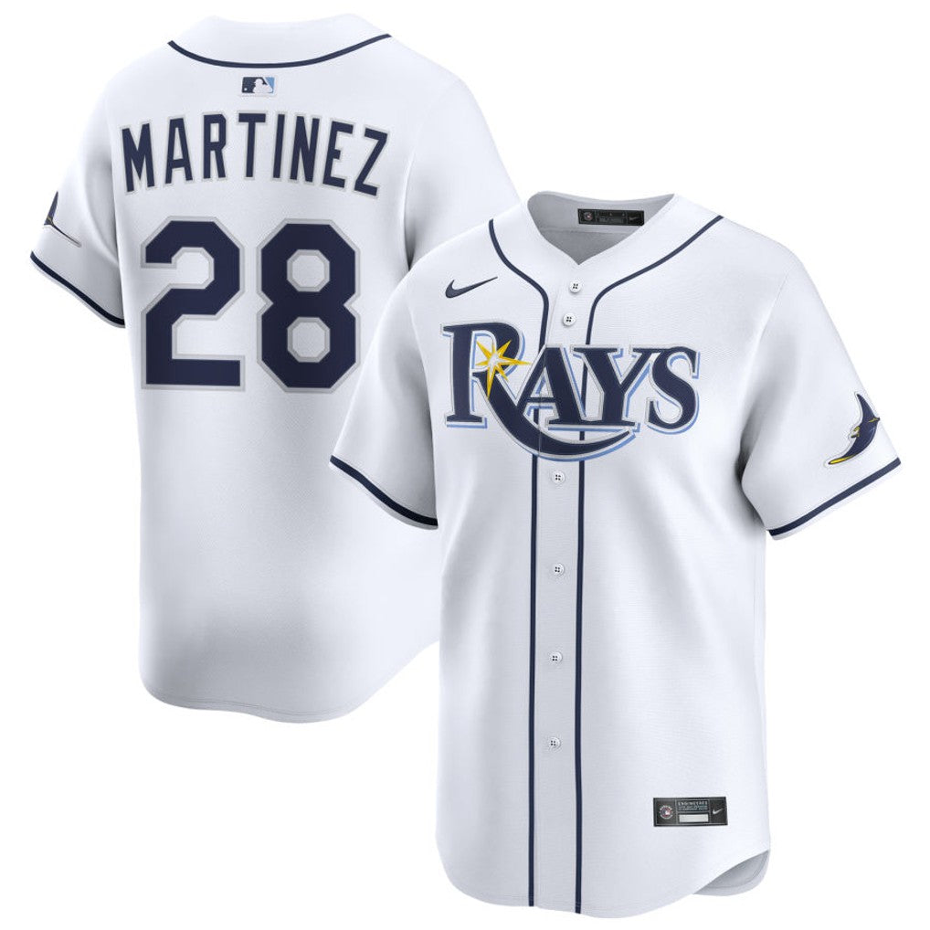 Nick Martinez Tampa Bay Rays 2026 Home Limited Jersey - White