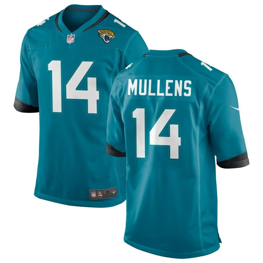 Nick Mullens Jacksonville Jaguars 2025 Team Game Jersey - Teal