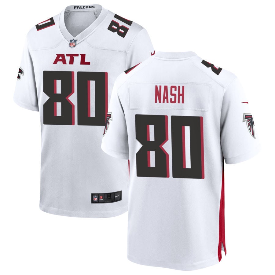Nick Nash Atlanta Falcons 2025 Game Jersey - White