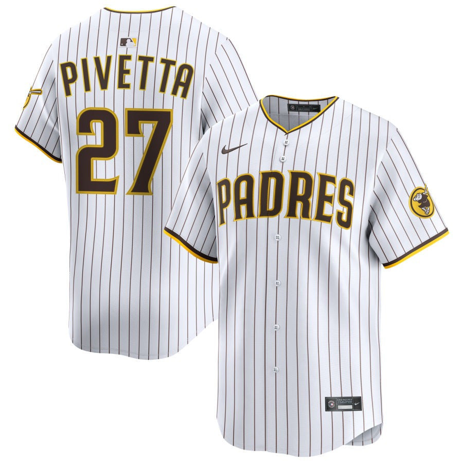 Nick Pivetta San Diego Padres 2025 Home Limited Jersey - White