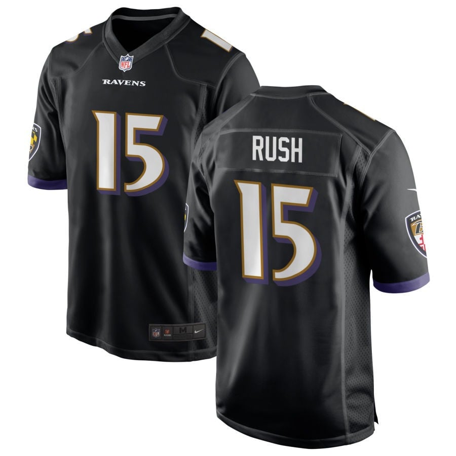 Nick Samac Baltimore Ravens 2025 Alternate Game Jersey - Black