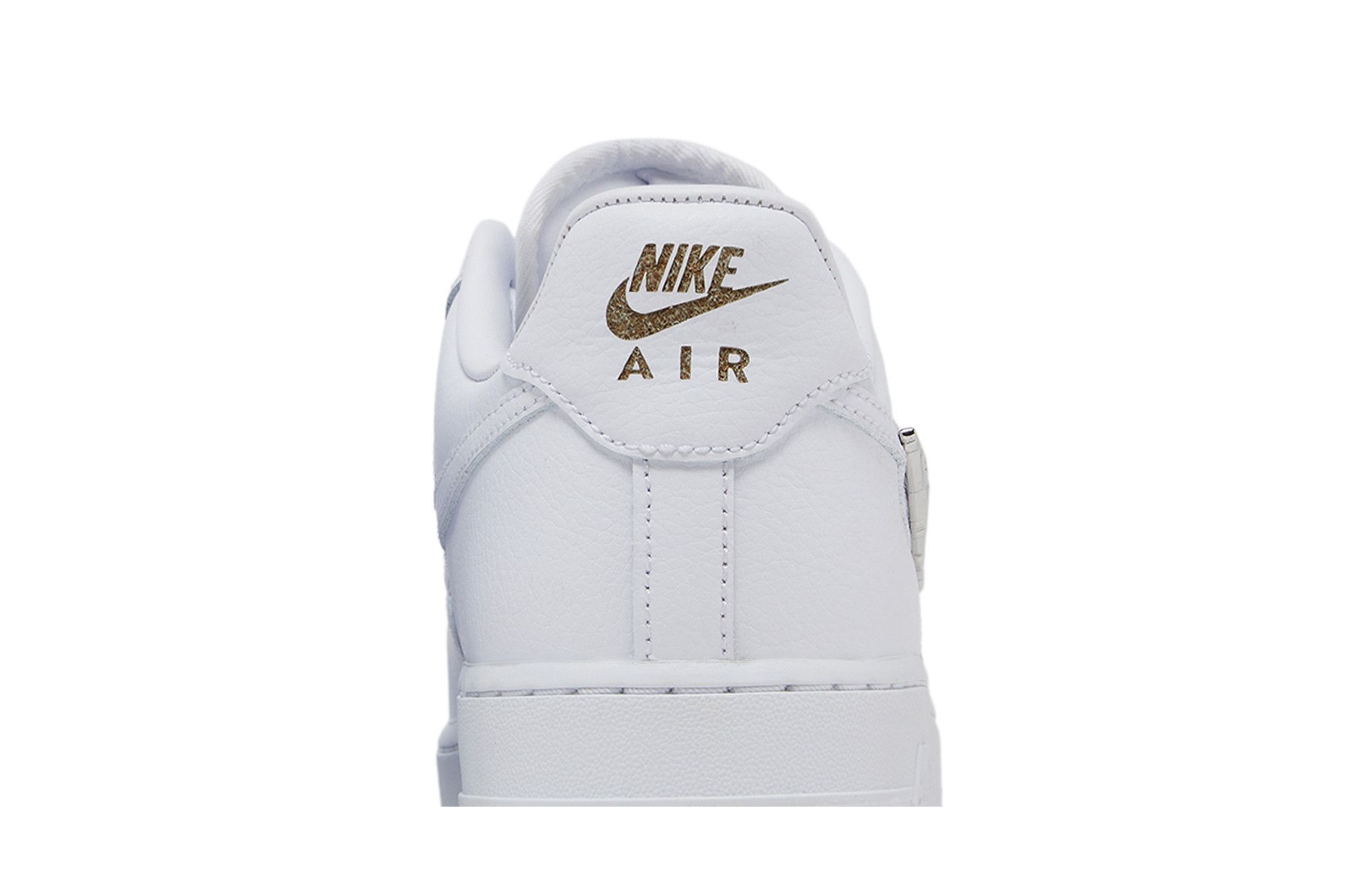 Nike Air Force 1 Low ’07 PRM 2 Molten Metal White/Black FV3616-101 - Image 7